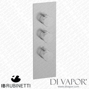 IB Rubinetti EUA211SSNID1 Aqua - 2 Ways Thermostatic Shower Spare Parts