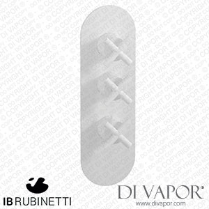 IB Rubinetti EUA212BONWO Aqua - 2 Ways Thermostatic Shower Spare Parts