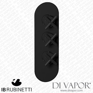 IB Rubinetti EUA212NPNWO Aqua - 2 Ways Thermostatic Shower Spare Parts
