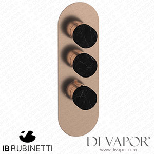 IB Rubinetti EUA212SRNMR_2 Aqua - 2 Ways Thermostatic Shower Spare Parts