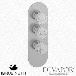 IB Rubinetti EUA212SSNMR_1 Aqua - 2 Ways Thermostatic Shower Spare Parts