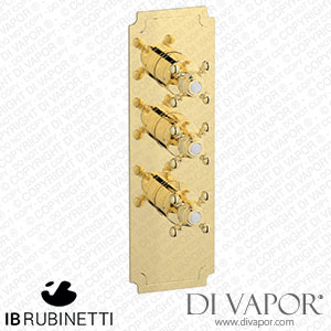 IB Rubinetti EUA215IINHR Aqua - 2 Ways Thermostatic Shower Spare Parts