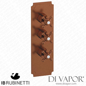 IB Rubinetti EUA215RRNHR Aqua - 2 Ways Thermostatic Shower Spare Parts