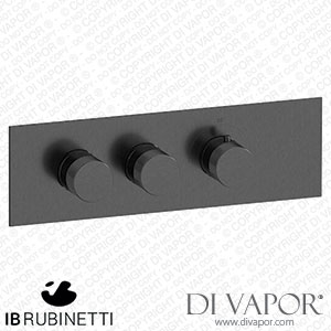 IB Rubinetti EUA221CSNID1 Aqua - 2 Ways Thermostatic Shower Spare Parts