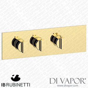 IB Rubinetti EUA221IINHJ Aqua - 2 Ways Thermostatic Shower Spare Parts