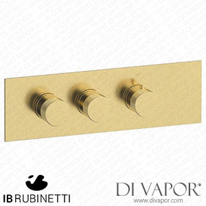 IB Rubinetti EUA221ISNID1 Aqua - 2 Ways Thermostatic Shower Spare Parts