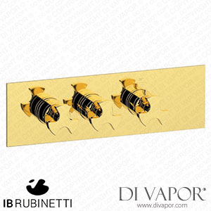 IB Rubinetti EUA221OONBT Aqua - 2 Ways Thermostatic Shower Spare Parts