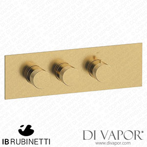 IB Rubinetti EUA221OSNID1 Aqua - 2 Ways Thermostatic Shower Spare Parts