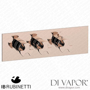 IB Rubinetti EUA221RSNBT Aqua - 2 Ways Thermostatic Shower Spare Parts