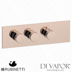 IB Rubinetti EUA221RSNID1 Aqua - 2 Ways Thermostatic Shower Spare Parts