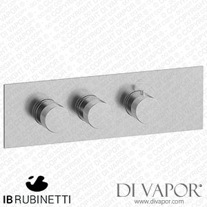 IB Rubinetti EUA221SSNID1 Aqua - 2 Ways Thermostatic Shower Spare Parts