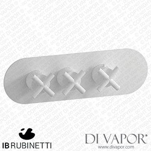 IB Rubinetti EUA222BONWO Aqua - 2 Ways Thermostatic Shower Spare Parts
