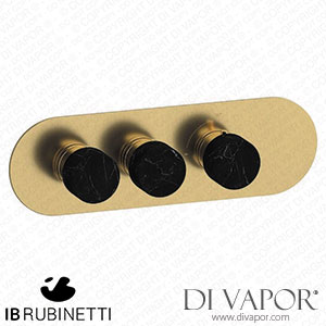 IB Rubinetti EUA222OSNMR_2 Aqua - 2 Ways Thermostatic Shower Spare Parts