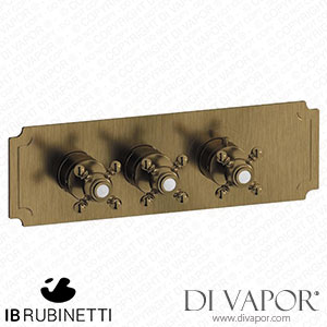 IB Rubinetti EUA225BBNHR Aqua - 2 Ways Thermostatic Shower Spare Parts