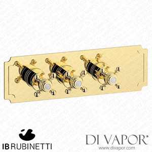 IB Rubinetti EUA225IINHR Aqua - 2 Ways Thermostatic Shower Spare Parts
