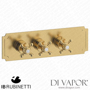 IB Rubinetti EUA225OSNHR Aqua - 2 Ways Thermostatic Shower Spare Parts
