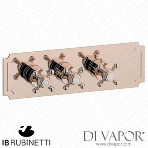 IB Rubinetti EUA225RSNHR Aqua - 2 Ways Thermostatic Shower Spare Parts