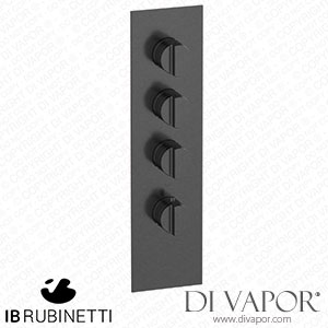 IB Rubinetti EUA311CSNHJ Aqua - 3 Ways Thermostatic Shower Spare Parts