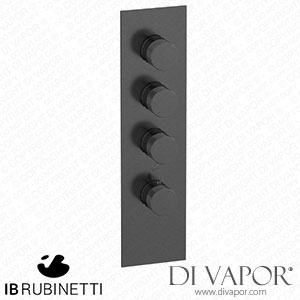 IB Rubinetti EUA311CSNID1 Aqua - 3 Ways Thermostatic Shower Spare Parts