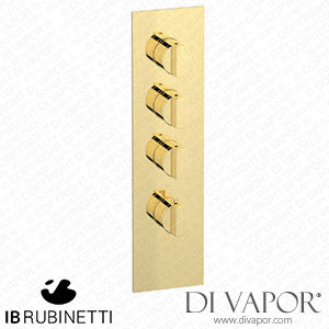 IB Rubinetti EUA311IINHJ Aqua - 3 Ways Thermostatic Shower Spare Parts