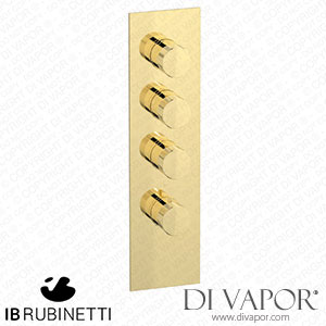 IB Rubinetti EUA311IINID1 Aqua - 3 Ways Thermostatic Shower Spare Parts