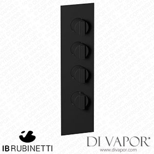 IB Rubinetti EUA311NPNHJ Aqua - 3 Ways Thermostatic Shower Spare Parts