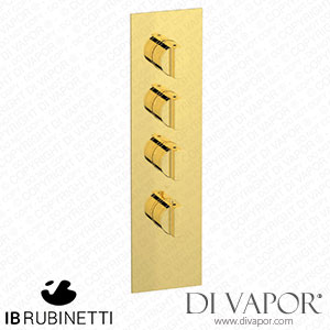 IB Rubinetti EUA311OONHJ Aqua - 3 Ways Thermostatic Shower Spare Parts
