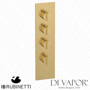 IB Rubinetti EUA311OSNHJ Aqua - 3 Ways Thermostatic Shower Spare Parts