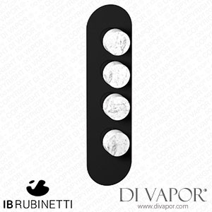 IB Rubinetti EUA312NPNMR_1 Aqua - 3 Ways Thermostatic Shower Spare Parts