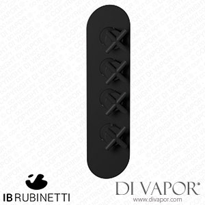 IB Rubinetti EUA312NPNWO Aqua - 3 Ways Thermostatic Shower Spare Parts