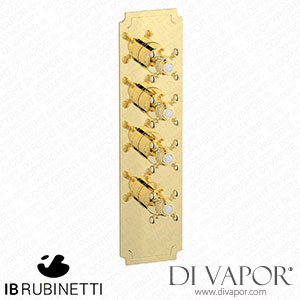 IB Rubinetti EUA315IINHR Aqua - 3 Ways Thermostatic Shower Spare Parts