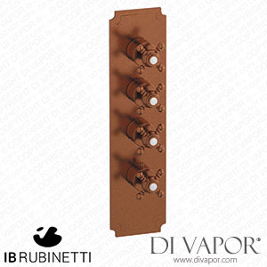 IB Rubinetti EUA315RRNHR Aqua - 3 Ways Thermostatic Shower Spare Parts