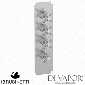 IB Rubinetti EUA315SSNHR Aqua - 3 Ways Thermostatic Shower Spare Parts