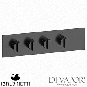 IB Rubinetti EUA321CSNHJ Aqua - 3 Ways Thermostatic Shower Spare Parts