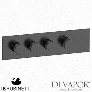 IB Rubinetti EUA321CSNID1 Aqua - 3 Ways Thermostatic Shower Spare Parts