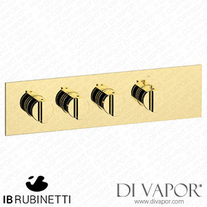 IB Rubinetti EUA321IINHJ Aqua - 3 Ways Thermostatic Shower Spare Parts