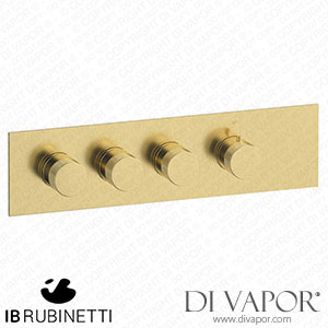 IB Rubinetti EUA321ISNID1 Aqua - 3 Ways Thermostatic Shower Spare Parts