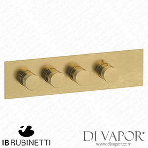 IB Rubinetti EUA321ONNID1 Aqua - 3 Ways Thermostatic Shower Spare Parts