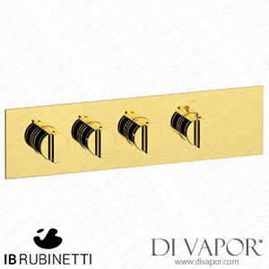IB Rubinetti EUA321OONHJ Aqua - 3 Ways Thermostatic Shower Spare Parts