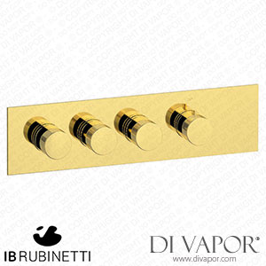 IB Rubinetti EUA321OONID1 Aqua - 3 Ways Thermostatic Shower Spare Parts