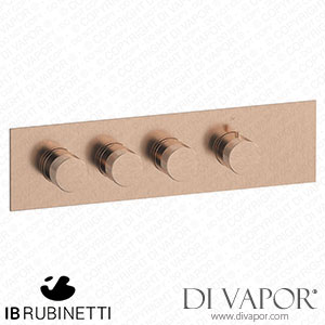 IB Rubinetti EUA321SRNID1 Aqua - 3 Ways Thermostatic Shower Spare Parts