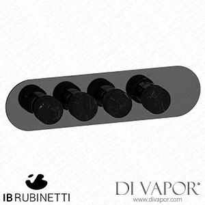 IB Rubinetti EUA322CFNMR_2 Aqua - 3 Ways Thermostatic Shower Spare Parts