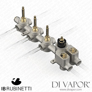 IB Rubinetti EUA322OSNLM Aqua - 3 Ways Thermostatic Shower Spare Parts