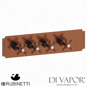 IB Rubinetti EUA325RRNHR Aqua - 3 Ways Thermostatic Shower Spare Parts