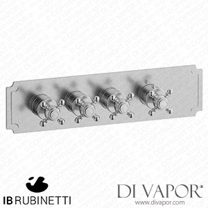 IB Rubinetti EUA325SSNHR Aqua - 3 Ways Thermostatic Shower Spare Parts