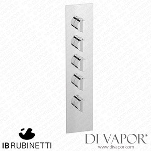 IB Rubinetti EUA411CCNHJ Aqua - 4 Ways Thermostatic Shower Spare Parts