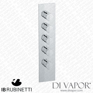 IB Rubinetti EUA411CSNID1 Aqua - 4 Ways Thermostatic Shower Spare Parts