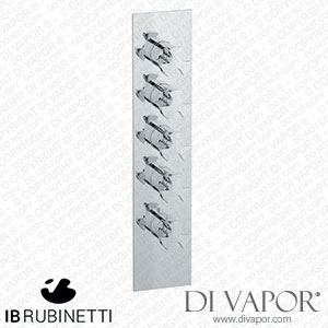 IB Rubinetti EUA411IINBT Aqua - 4 Ways Thermostatic Shower Spare Parts