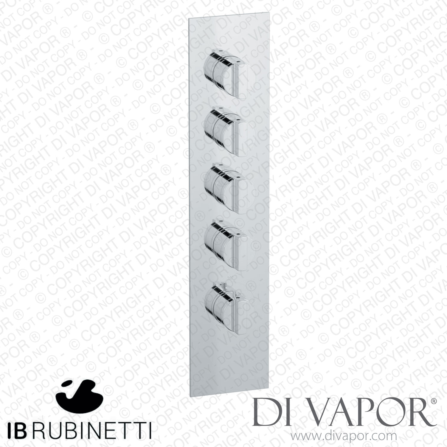 IB Rubinetti EUA411IINHJ Aqua - 4 Ways Thermostatic Shower Spare Parts