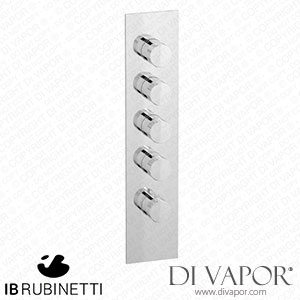 IB Rubinetti EUA411NPNID1 Aqua - 4 Ways Thermostatic Shower Spare Parts
